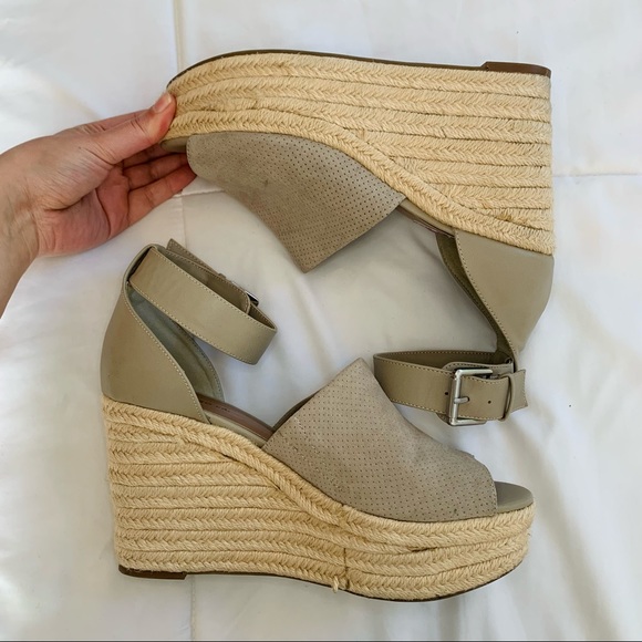Indigo rd. Airy 3-T Wedge Espidralle Sandal Size 8.5 - Picture 1 of 8